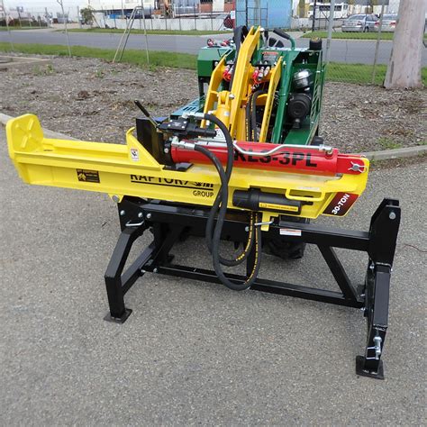 hydraulic log splitter skid steer|best skid steer log splitter.